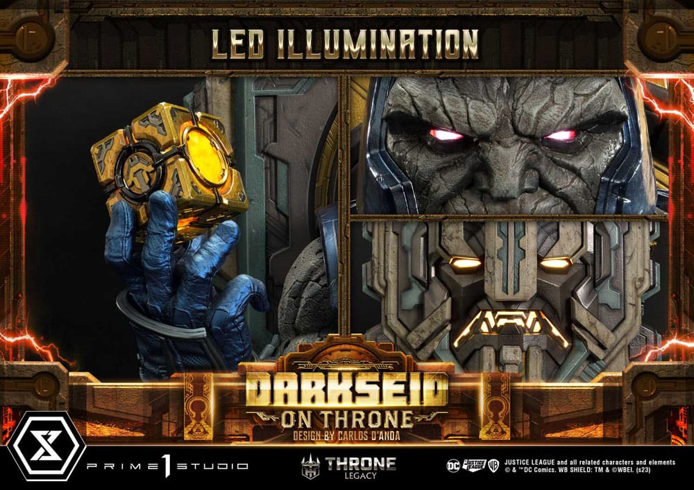 Throne Legacy Series Statue 1/4 Justice League (Comics) Darkseid on Throne Design by Carlos D'Anda Deluxe Bonus Version 65 cm 4580708048536
