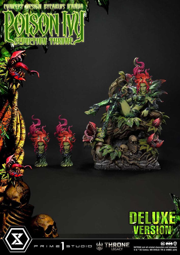 DC Comics Throne Legacy Collection Statue 1/4 Batman Poison Ivy Seduction Throne Deluxe Version 55 cm 4580708048994