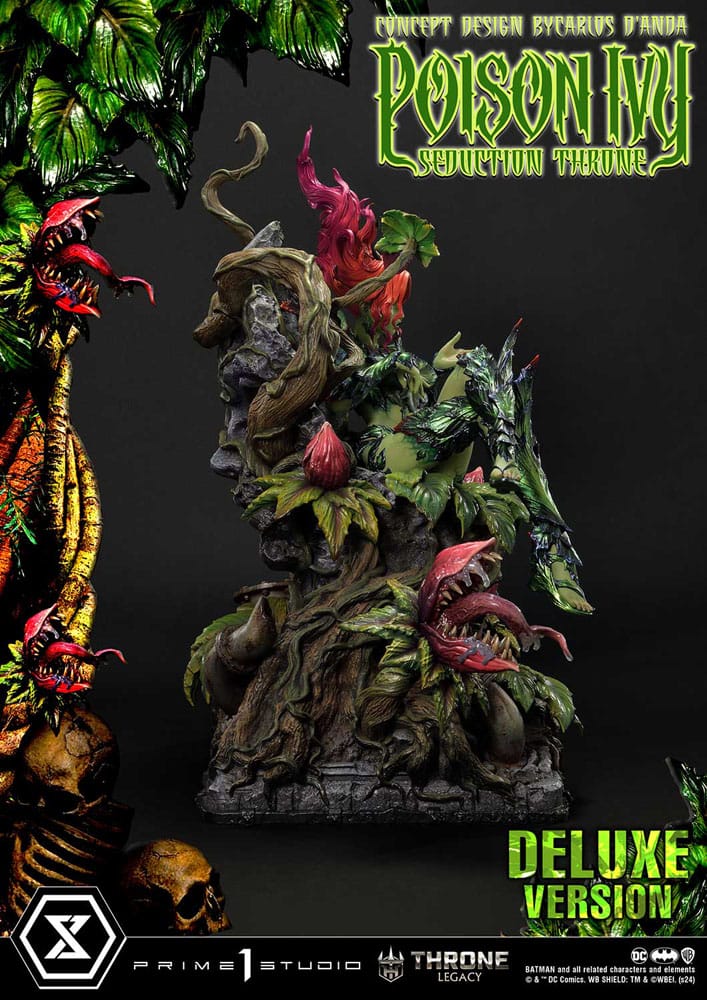 DC Comics Throne Legacy Collection Statue 1/4 Batman Poison Ivy Seduction Throne Deluxe Bonus Version 55 cm 4580708049007