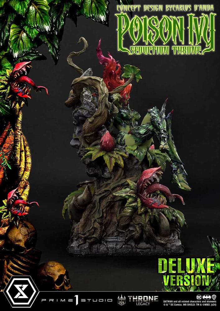 DC Comics Throne Legacy Collection Statue 1/4 Batman Poison Ivy Seduction Throne Deluxe Bonus Version 55 cm 4580708049007
