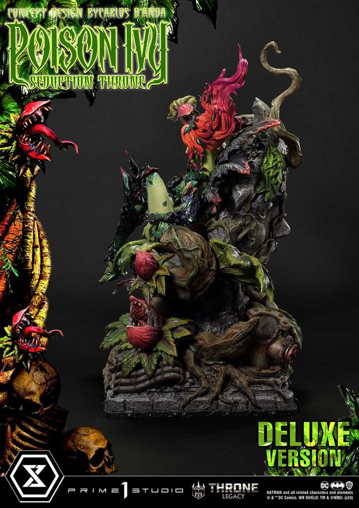 DC Comics Throne Legacy Collection Statue 1/4 Batman Poison Ivy Seduction Throne Deluxe Bonus Version 55 cm 4580708049007