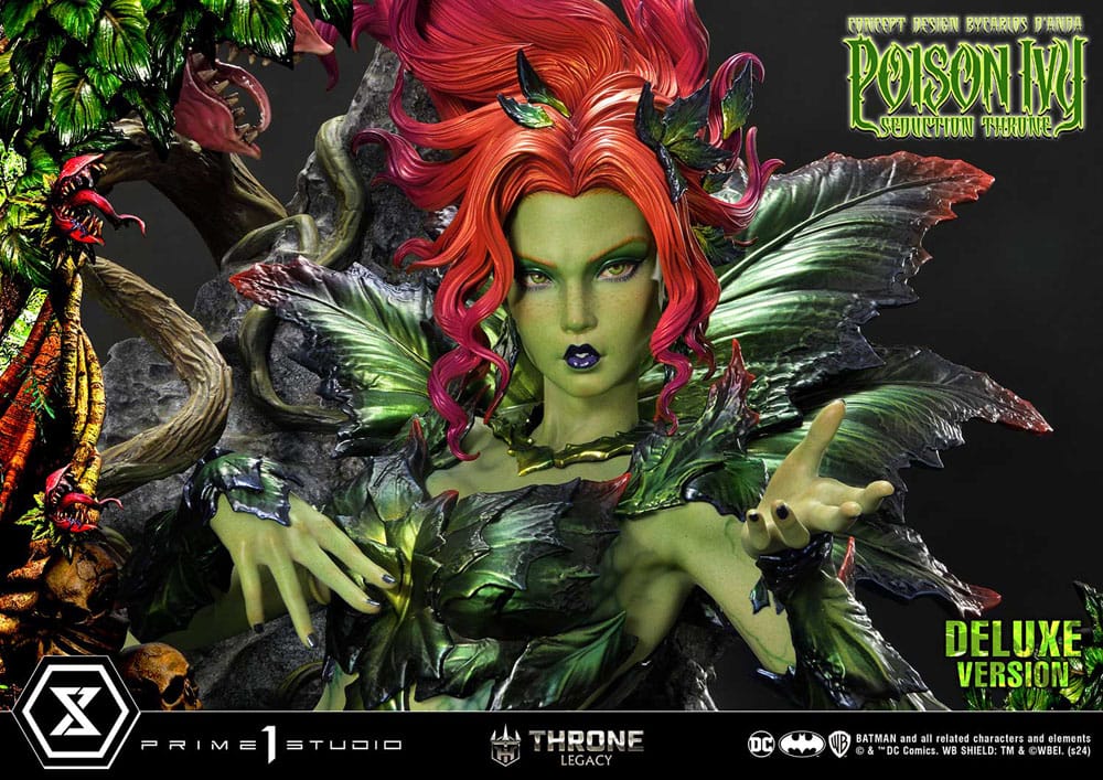 DC Comics Throne Legacy Collection Statue 1/4 Batman Poison Ivy Seduction Throne Deluxe Bonus Version 55 cm 4580708049007