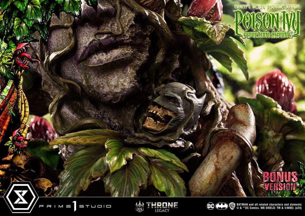 DC Comics Throne Legacy Collection Statue 1/4 Batman Poison Ivy Seduction Throne Deluxe Bonus Version 55 cm 4580708049007