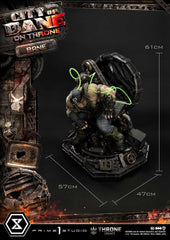 DC Comics Throne Legacy Collection Statue Statue 1/4 Batman Bane on Throne Deluxe Bonus Version 61 cm 4580708049304
