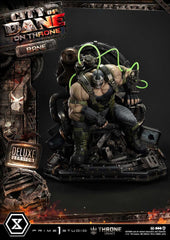 DC Comics Throne Legacy Collection Statue Statue 1/4 Batman Bane on Throne Deluxe Bonus Version 61 cm 4580708049304