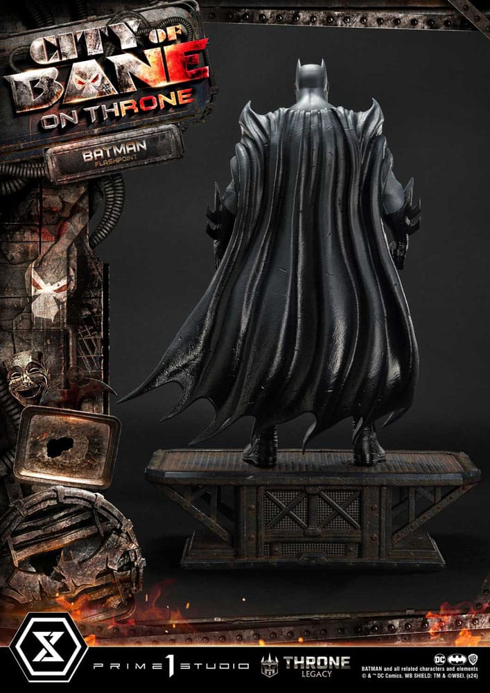 DC Comics Throne Legacy Collection Statue Statue 1/4 Flashpoint Batman Bonus Version 60 cm 4580708049267