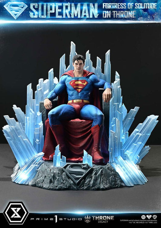 DC Comics Throne Legacy Collection Statue Statue 1/4 Superman Fortress of Solitude on Throne (Design by Gabriele Dell'Otto) 52 cm 4582647122148