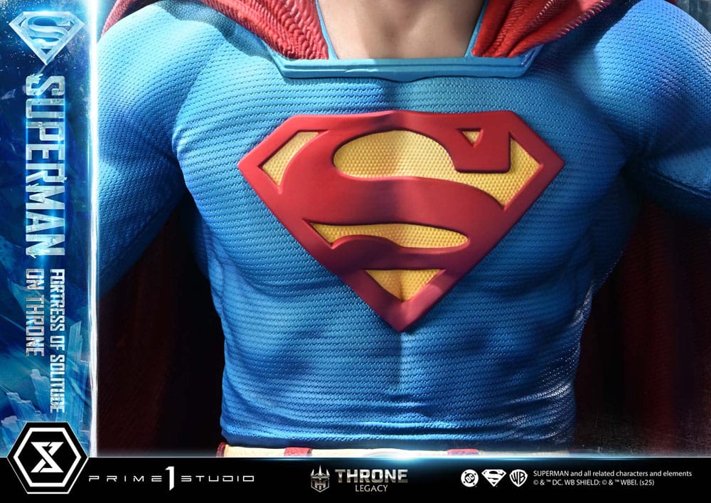 DC Comics Throne Legacy Collection Statue Statue 1/4 Superman Fortress of Solitude on Throne (Design by Gabriele Dell'Otto) 52 cm 4582647122148