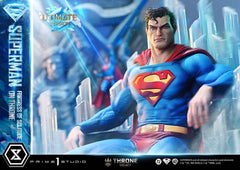 DC Comics Throne Legacy Collection Statue Statue 1/4 Superman Fortress of Solitude on Throne (Design by Gabriele Dell'Otto) Ultimate Version 52 cm 4582647122155