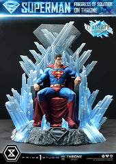 DC Comics Throne Legacy Collection Statue Statue 1/4 Superman Fortress of Solitude on Throne (Design by Gabriele Dell'Otto) Ultimate Version 52 cm 4582647122155