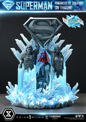 DC Comics Throne Legacy Collection Statue Statue 1/4 Superman Fortress of Solitude on Throne (Design by Gabriele Dell'Otto) Ultimate Version 52 cm 4582647122155