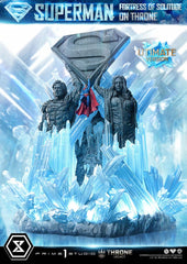 DC Comics Throne Legacy Collection Statue Statue 1/4 Superman Fortress of Solitude on Throne (Design by Gabriele Dell'Otto) Ultimate Bonus Version 4582647122162