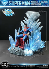 DC Comics Throne Legacy Collection Statue Statue 1/4 Superman Fortress of Solitude on Throne (Design by Gabriele Dell'Otto) Ultimate Bonus Version 4582647122162