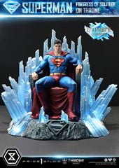 DC Comics Throne Legacy Collection Statue Statue 1/4 Superman Fortress of Solitude on Throne (Design by Gabriele Dell'Otto) Ultimate Bonus Version 4582647122162