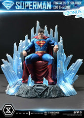 DC Comics Throne Legacy Collection Statue Statue 1/4 Superman Fortress of Solitude on Throne (Design by Gabriele Dell'Otto) Ultimate Bonus Version 4582647122162
