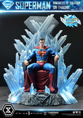 DC Comics Throne Legacy Collection Statue Statue 1/4 Superman Fortress of Solitude on Throne (Design by Gabriele Dell'Otto) Ultimate Bonus Version 4582647122162
