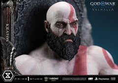 Throne Legacy God of War Series Statue 1/3 Ragnarok Master Thyself Kratos  67 cm 4582647123381