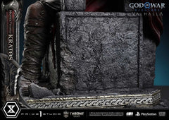 Throne Legacy God of War Series Statue 1/3 Ragnarok Master Thyself Kratos  67 cm 4582647123381
