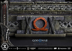 Throne Legacy God of War Series Statue 1/3 Ragnarok Master Thyself Kratos  67 cm 4582647123381