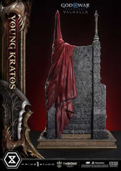Throne Legacy God of War Series Statue 1/3 Ragnarok Young Thyself Kratos 91 cm 4582647123404