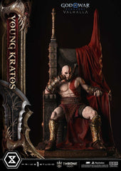 Throne Legacy God of War Series Statue 1/3 Ragnarok Young Thyself Kratos 91 cm 4582647123404