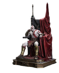 Throne Legacy God of War Series Statue 1/3 Ragnarok Young Thyself Kratos 91 cm 4582647123404