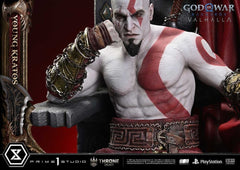 Throne Legacy God of War Series Statue 1/3 Ragnarok Young Thyself Kratos 91 cm 4582647123404
