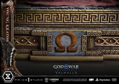 Throne Legacy God of War Series Statue 1/3 Ragnarok Young Thyself Kratos 91 cm 4582647123404
