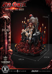 Red Sonja Throne Legacy Collection Statue Statue 1/3 Red Sonja: Long Live the Queen Bonus Version 77 cm 4582647122773