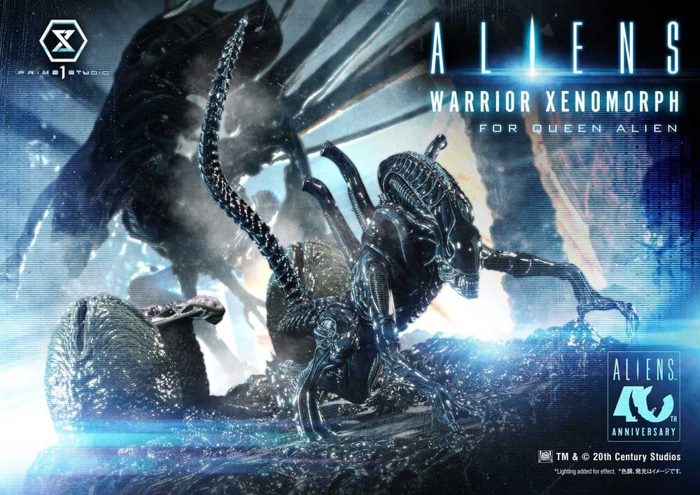 Aliens (Film) Ultimate Diorama Masterline Statue Warrior Xenomorph for Queen Alien 23 cm 4582647124975