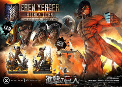 Attack on Titan (TV animation) Ultimate Diorama Masterline Statue Eren Yeager Attack Titan 81 cm 4582647124692