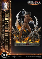 Attack on Titan (TV animation) Ultimate Diorama Masterline Statue Eren Yeager Attack Titan 81 cm 4582647124692