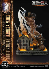 Attack on Titan (TV animation) Ultimate Diorama Masterline Statue Eren Yeager Attack Titan 81 cm 4582647124692