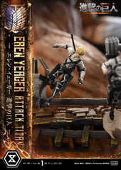 Attack on Titan (TV animation) Ultimate Diorama Masterline Statue Eren Yeager Attack Titan 81 cm 4582647124692