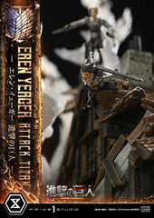 Attack on Titan (TV animation) Ultimate Diorama Masterline Statue Eren Yeager Attack Titan 81 cm 4582647124692