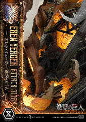 Attack on Titan (TV animation) Ultimate Diorama Masterline Statue Eren Yeager Attack Titan 81 cm 4582647124692