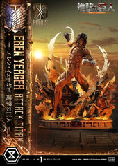 Attack on Titan (TV animation) Ultimate Diorama Masterline Statue Eren Yeager Attack Titan Bonus Version 81 cm 4582647124708