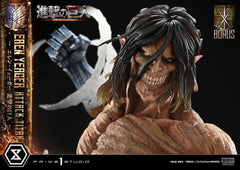 Attack on Titan (TV animation) Ultimate Diorama Masterline Statue Eren Yeager Attack Titan Bonus Version 81 cm 4582647124708