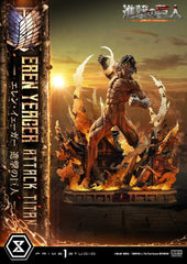 Attack on Titan (TV animation) Ultimate Diorama Masterline Statue Eren Yeager Attack Titan Bonus Version 81 cm 4582647124708