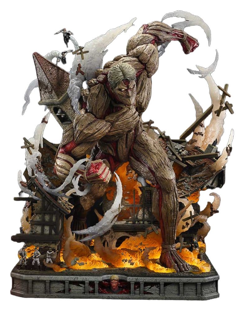 Attack on Titan (TV animation) Ultimate Diorama Masterline Statue Reiner Braun Armored Titan Bonus Version 75 cm 4582647124722