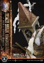 Attack on Titan (TV animation) Ultimate Diorama Masterline Statue Reiner Braun Armored Titan Bonus Version 75 cm 4582647124722