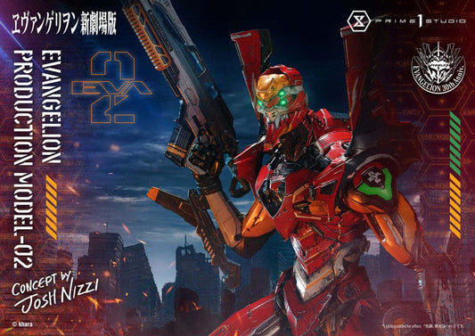 Rebuild of Evangelion Ultimate Diorama Masterline Series Statue Evangelion Production Model-02 (Concept By Josh Nizzi) 73 cm 4582647122087