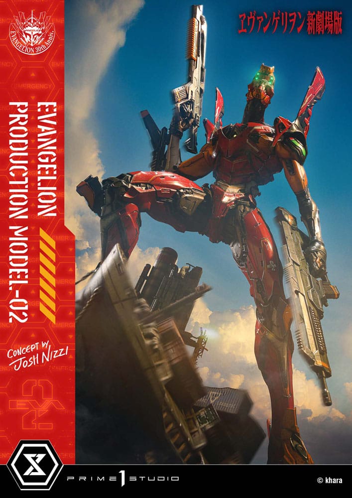 Rebuild of Evangelion Ultimate Diorama Masterline Series Statue Evangelion Production Model-02 (Concept By Josh Nizzi) 73 cm 4582647122087