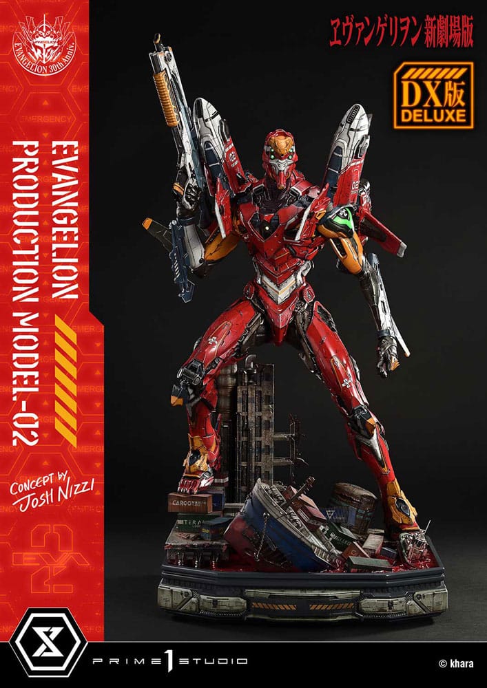 Rebuild of Evangelion Ultimate Diorama Masterline Series Statue Evangelion Production Model-02 (Concept By Josh Nizzi) Deluxe Version 73 cm 4582647122094