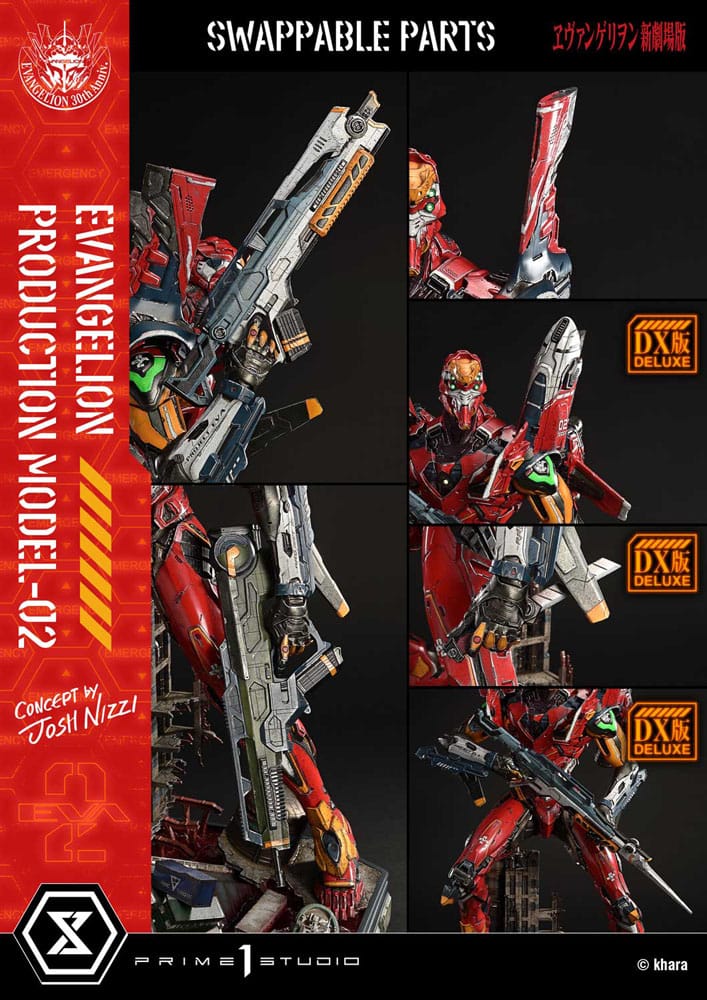 Rebuild of Evangelion Ultimate Diorama Masterline Series Statue Evangelion Production Model-02 (Concept By Josh Nizzi) Deluxe Version 73 cm 4582647122094