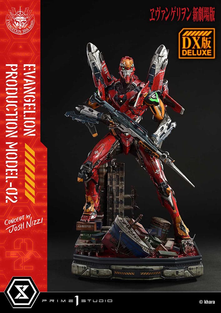 Rebuild of Evangelion Ultimate Diorama Masterline Series Statue Evangelion Production Model-02 (Concept By Josh Nizzi) Deluxe Version 73 cm 4582647122094