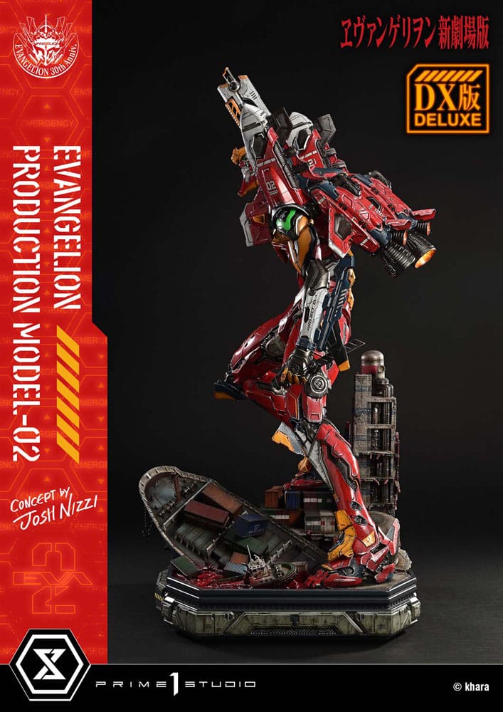 Rebuild of Evangelion Ultimate Diorama Masterline Series Statue Evangelion Production Model-02 (Concept By Josh Nizzi) Deluxe Version 73 cm 4582647122094