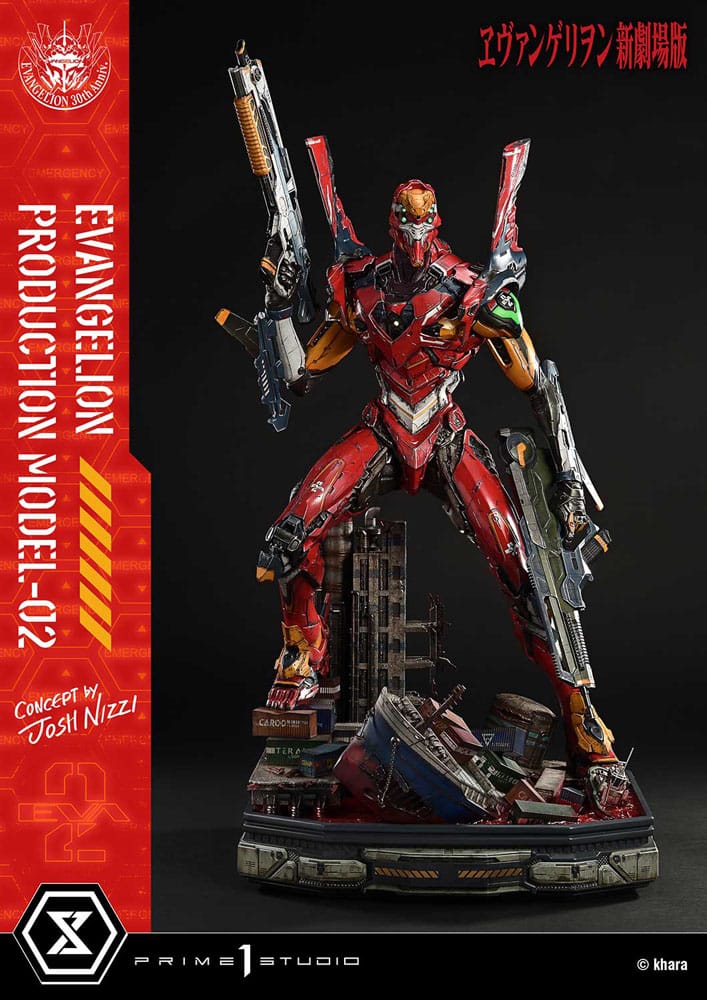 Rebuild of Evangelion Ultimate Diorama Masterline Series Statue Evangelion Production Model-02 (Concept By Josh Nizzi) Deluxe Version 73 cm 4582647122094