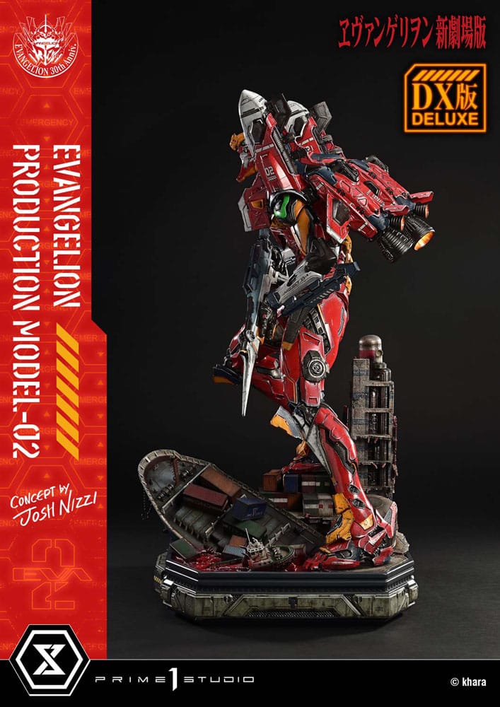 Rebuild of Evangelion Ultimate Diorama Masterline Series Statue Evangelion Production Model-02 (Concept By Josh Nizzi) Deluxe Bonus Version 73 cm 4582647122100