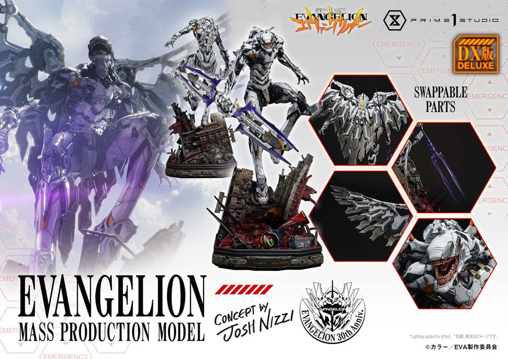 Rebuild of Evangelion Ultimate Diorama Masterline Series Statue Mass Production Model (Concept By Josh Nizzi) Deluxe Bonus Version 82 cm 4582647122544